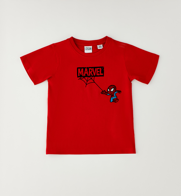 detail Chlapecké bavlněné tričko Marvel Spider-Man IDO