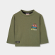 detail Chlapecké tričko outdoor – khaki BOBOLI