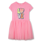 náhled Dívčí dvoumateriálové šaty s ozdobnou ilustrací BILLIEBLUSH