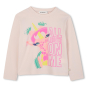náhled Dívčí bavlněné tričko s dlouhým rukávem a lesklým potiskem BILLIEBLUSH