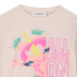 náhled Dívčí bavlněné tričko s dlouhým rukávem a lesklým potiskem BILLIEBLUSH