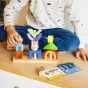 náhled Dřevěná skládací sada EDUKID