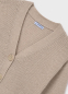 náhled Dívčí béžový kardigan na knoflíky s pohodlným střihem MAYORAL