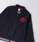 náhled Chlapecká mikina na zip ve stylu bomber – tmavě modrá IDO