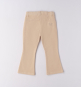 náhled Dívčí béžové manšestrové kalhoty se srdíčky SARABANDA