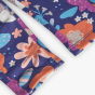náhled Dívčí barevné legíny s květinovým vzorem a pružným pasem BOBOLI