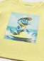 náhled Chlapecké bavlněné tričko s obrázkem krokodýla v plážovém stylu, žluté MAYORAL