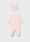 náhled Dětský dívčí overal s potiskem a čepičkou MAYORAL