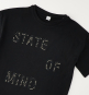 náhled Dívčí tričko s kamínky State of Mind černé IDO