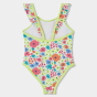 náhled Dívčí jednodílné plavky s barevným květinovým motivem BOBOLI