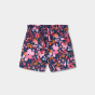 náhled Dívčí kraťasy s tmavým květinovým celoplošným potiskem BOBOLI