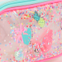náhled Dívčí školní penál, gumový efekt, odnímatelný popruh BILLIEBLUSH