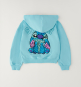 náhled Dívčí mikina na zip s kapucí Disney Lilo & Stitch IDO
