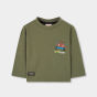 náhled Chlapecké tričko outdoor – khaki BOBOLI