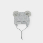 náhled Unisex baby čepice –šedá BOBOLI