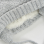 náhled Unisex baby čepice –šedá BOBOLI