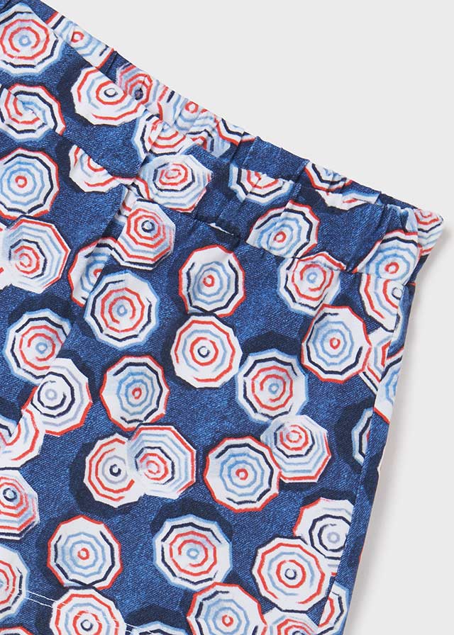 detail Dívčí set - tričko, kraťasy a čelenka MAYORAL