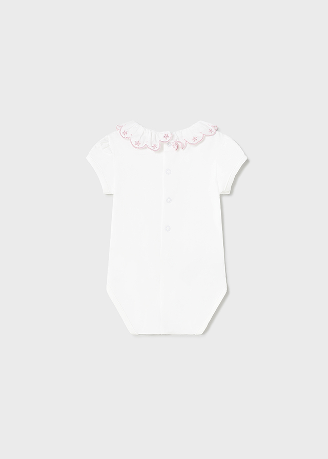 detail Dětské dívčí body s límečkem v dárkovém balení MAYORAL