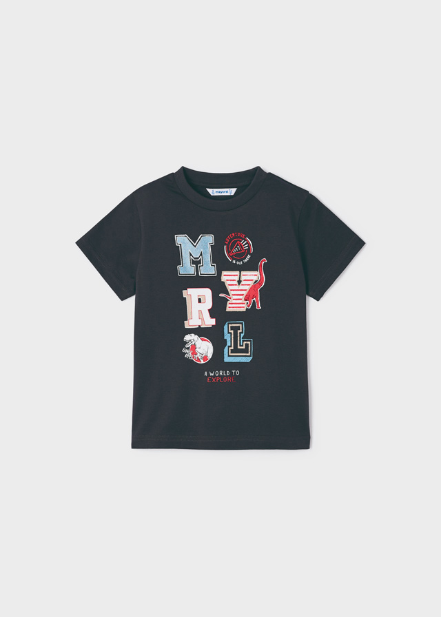 detail Chlapecké tričko s krátkým rukávem MAYORAL