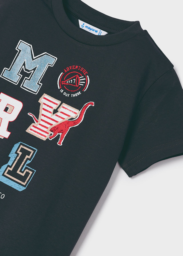 detail Chlapecké tričko s krátkým rukávem MAYORAL