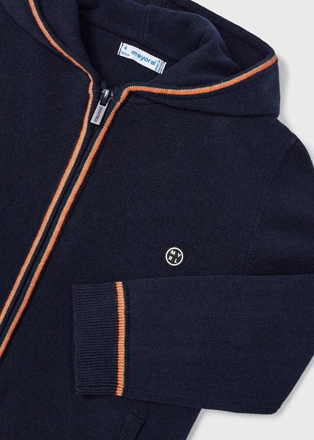 detail Chlapecká mikina na zip s dlouhým rukávem MAYORAL