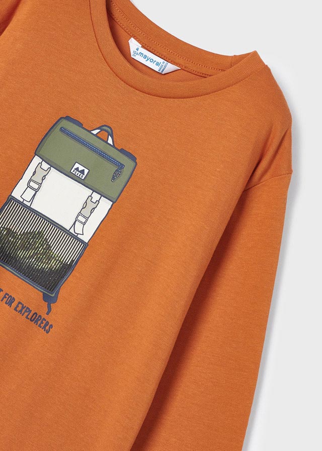 detail Chlapecké tričko s dlouhým rukávem MAYORAL