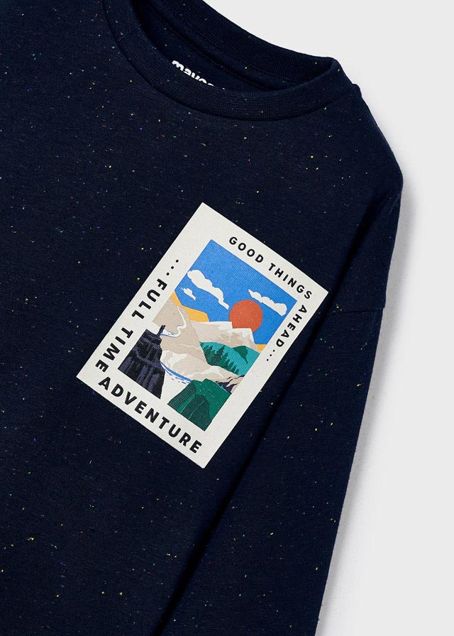 detail Chlapecké tričko s dlouhým rukávem MAYORAL