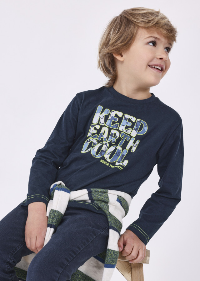 detail Chlapecké tričko s dlouhým rukávem MAYORAL