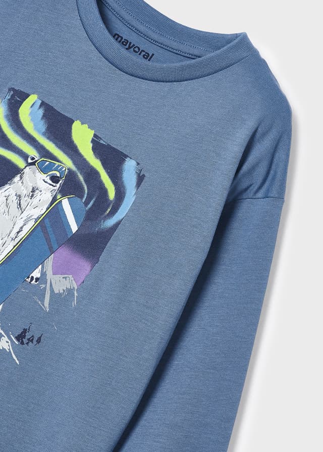 detail Chlapecké tričko s potiskem MAYORAL