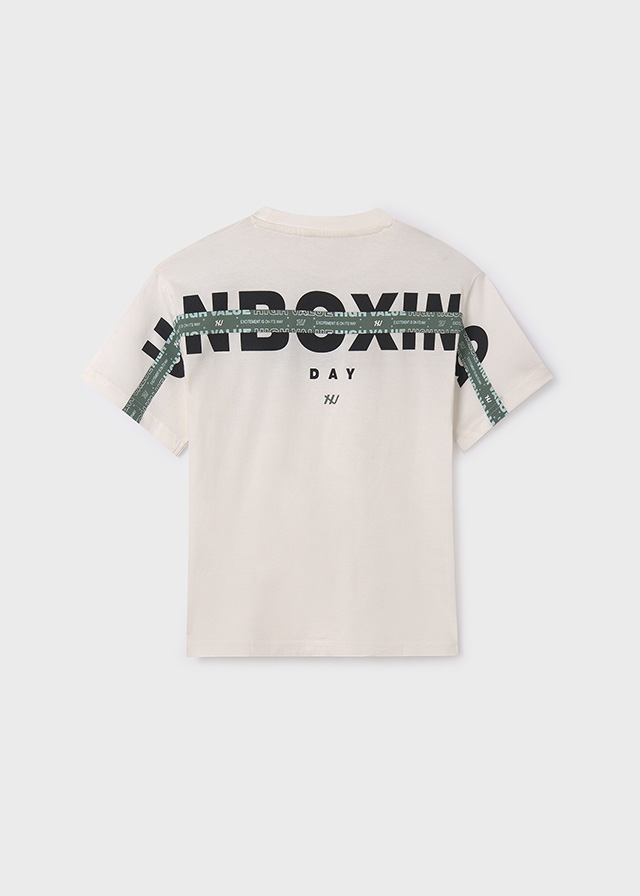 detail Chlapecké interaktivní tričko QR MAYORAL