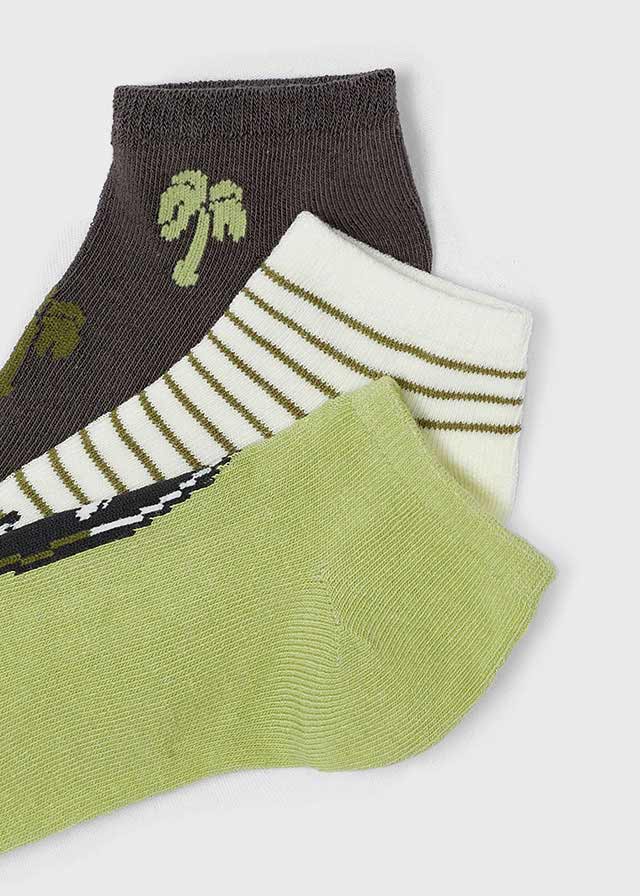 detail Chlapecké kotníkové ponožky - set 3ks MAYORAL