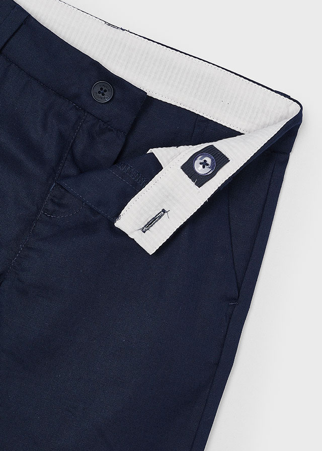 detail Elegantní lněné kalhoty chinos pro chlapce MAYORAL