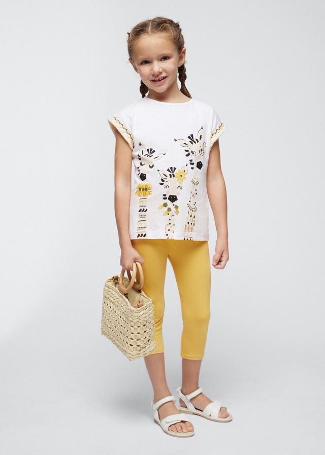 detail Dívčí 2-dílný set z žirafami MAYORAL