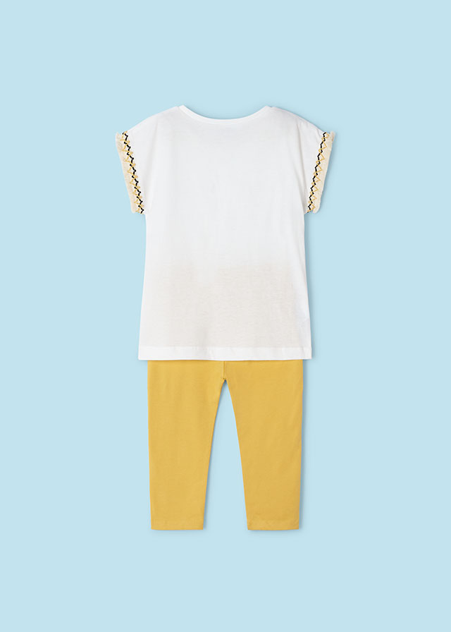 detail Dívčí 2-dílný set z žirafami MAYORAL