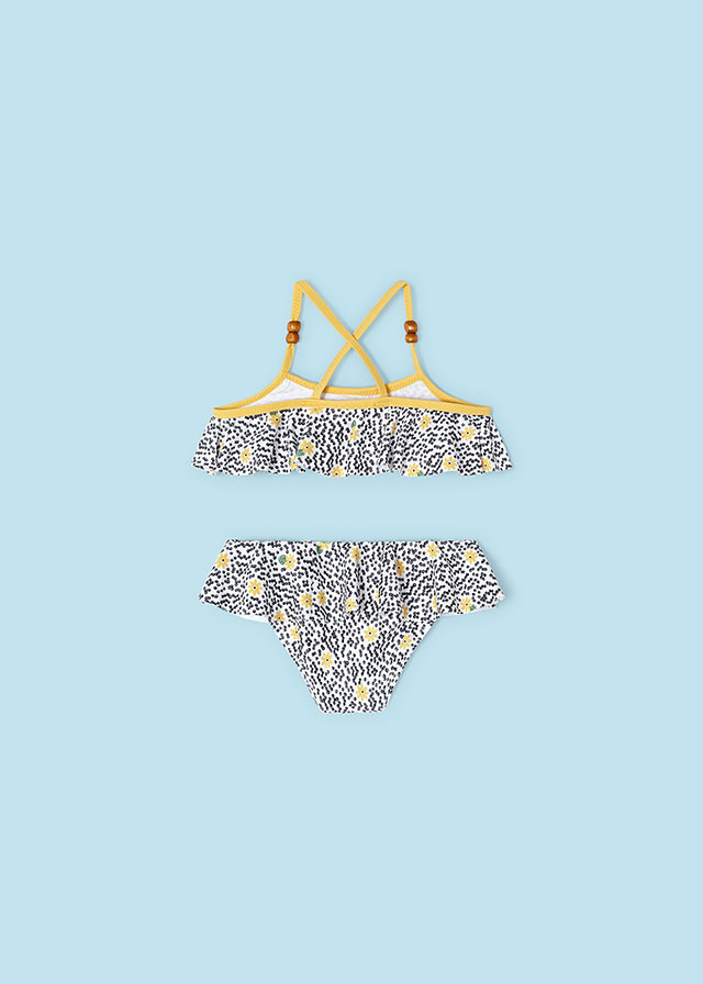 detail Dívčí plavky bikini s volánky MAYORAL