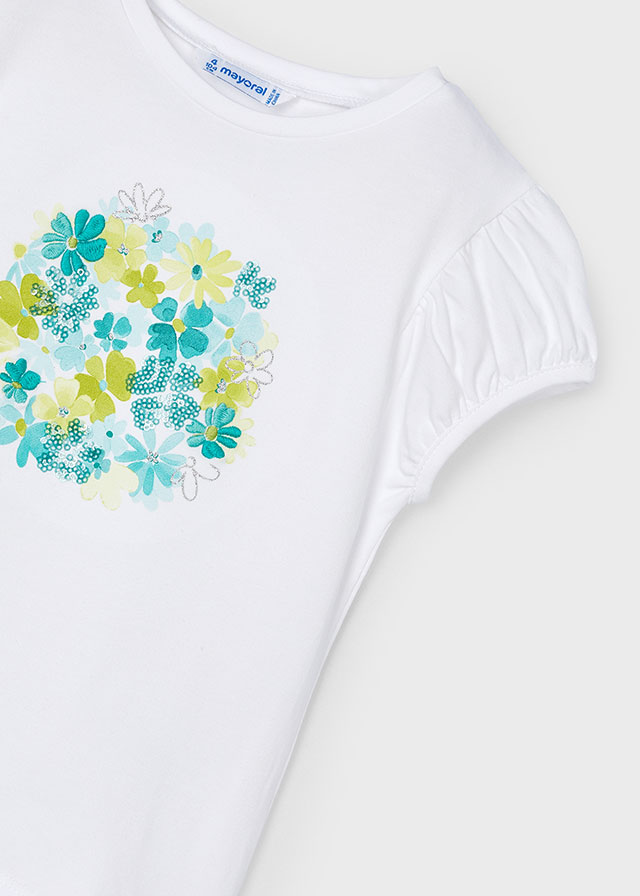 detail Dívčí 2-dílný outfit s tylovou sukní MAYORAL