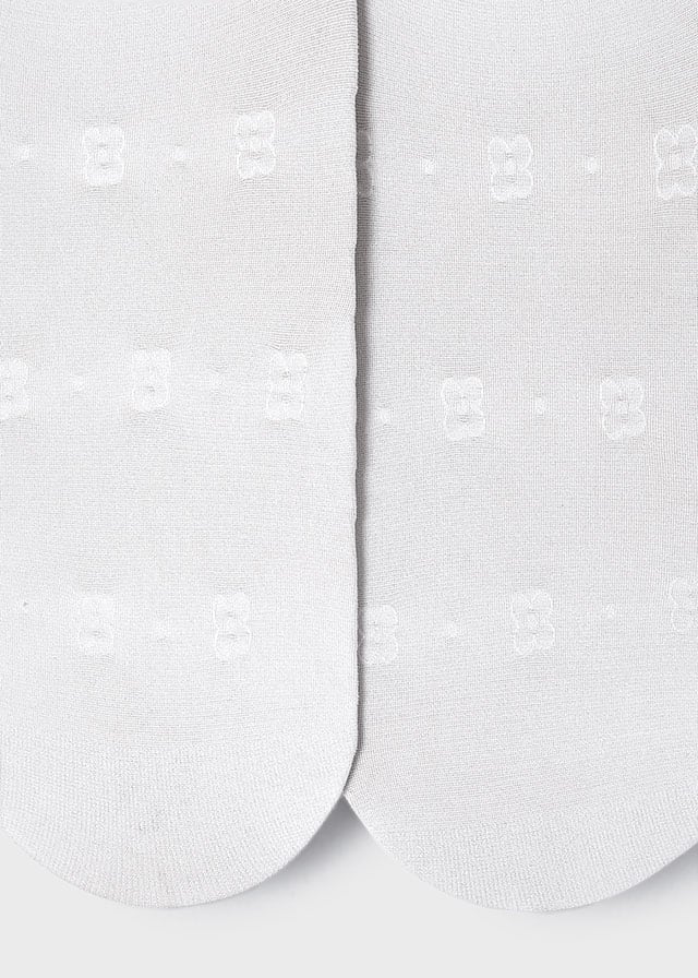 detail Kytičkované dívčí punčochy MAYORAL