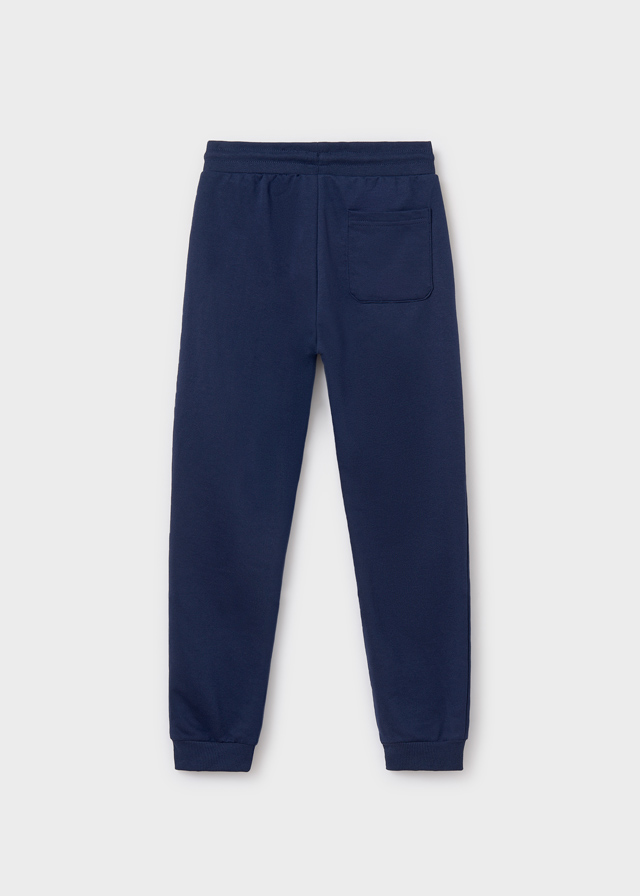 detail Chlapecké teplákové kalhoty tmavě modré MAYORAL
