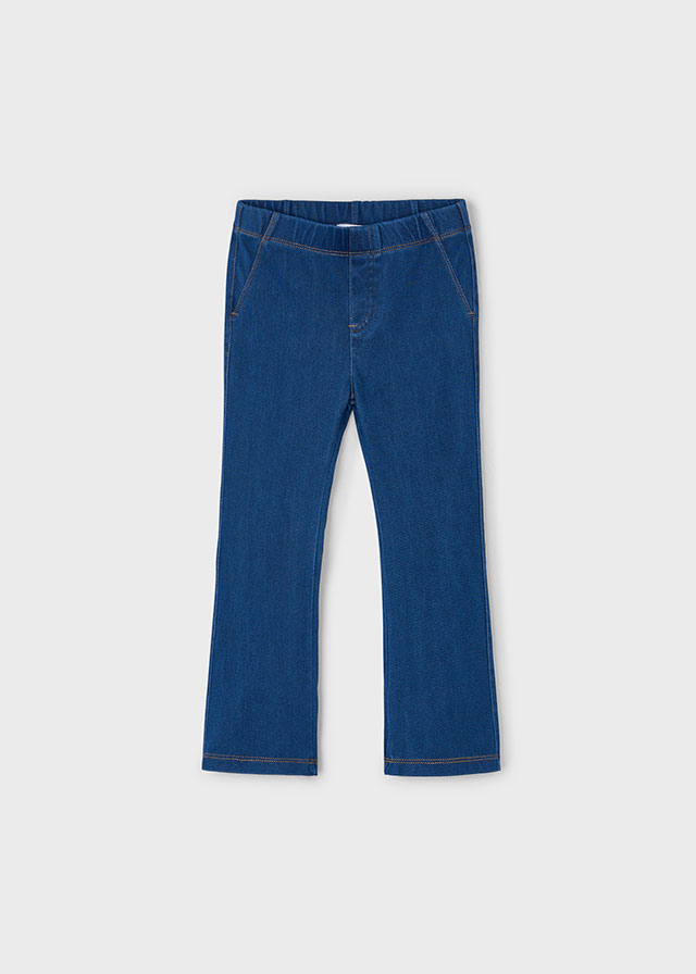detail Dívčí modré džegíny s elastickým pasem MAYORAL