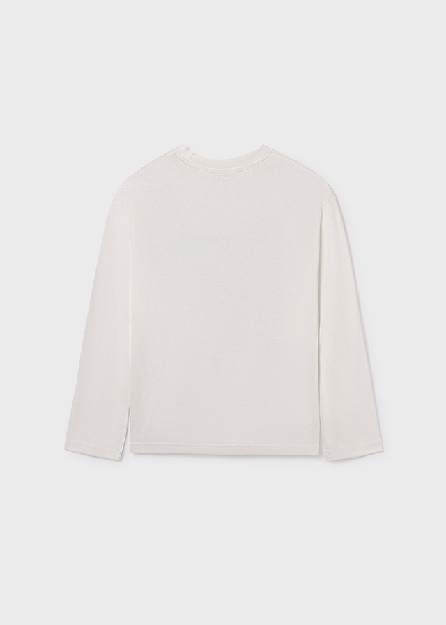 detail Chlapecké tričko s dlouhým rukávem a potiskem míčů MAYORAL