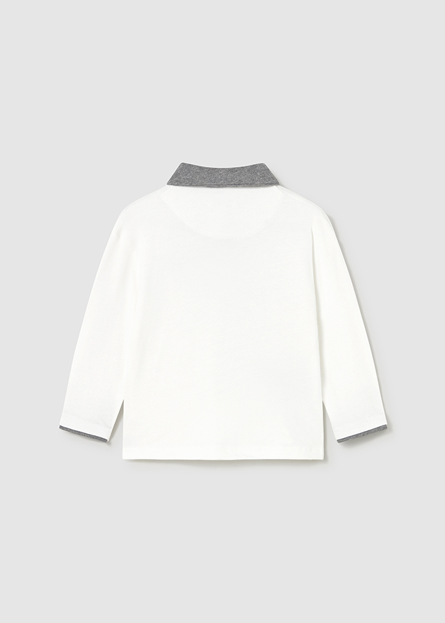 detail Chlapecké polo tričko s límečkem a kapsou MAYORAL