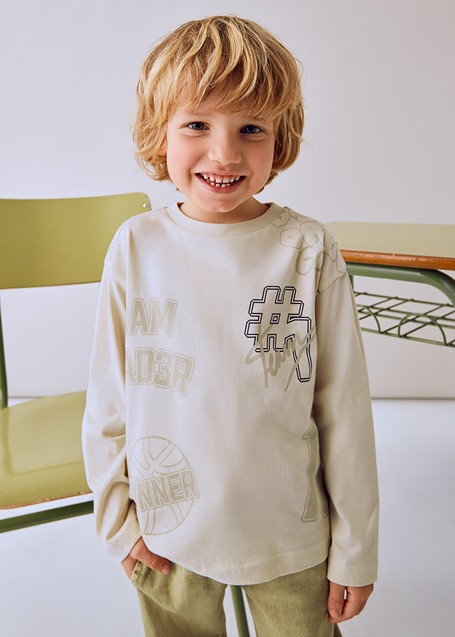 detail Chlapecké tričko s basketbalovými motivy a nápisem Winner MAYORAL