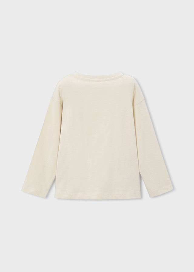 detail Chlapecké tričko s dlouhým rukávem a stylovým potiskem MAYORAL