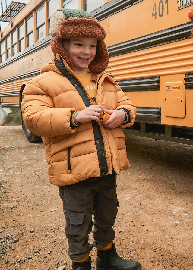 detail Chlapecké manšestrové cargo kalhoty s kapsami MAYORAL