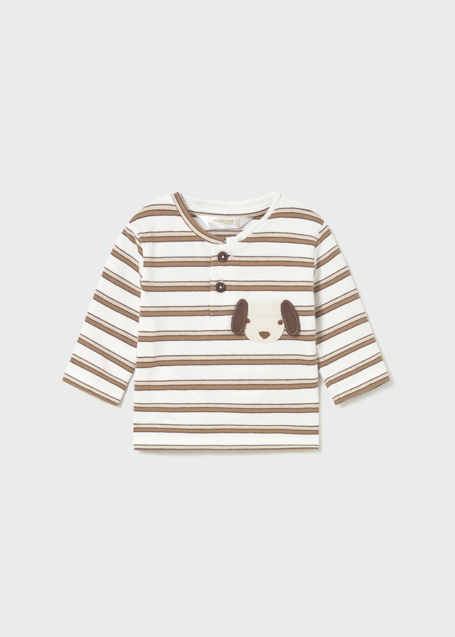 detail Dětské chlapecké tričko 2ks s dlouhým rukávem a potiskem MAYORAL