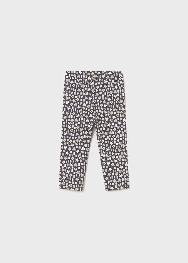 detail Dětské dívčí legíny se vzorem modré MAYORAL