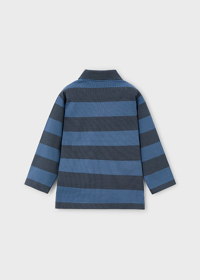 detail Chlapecké pruhované polo s dlouhým rukávem MAYORAL