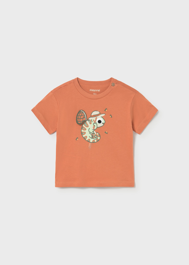 detail Dětské chlapecké bavlněné tričko s potiskem MAYORAL