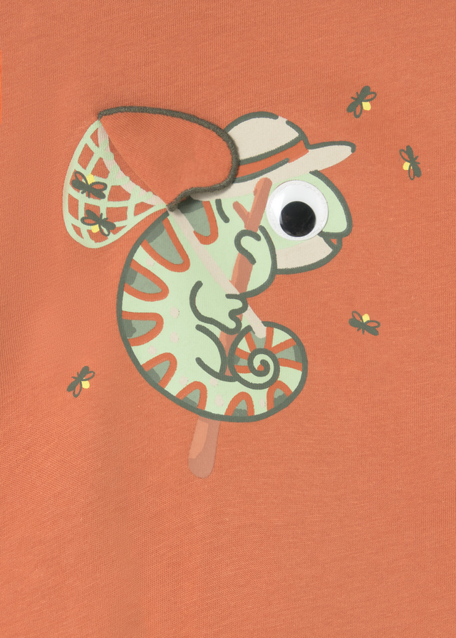 detail Dětské chlapecké bavlněné tričko s potiskem MAYORAL