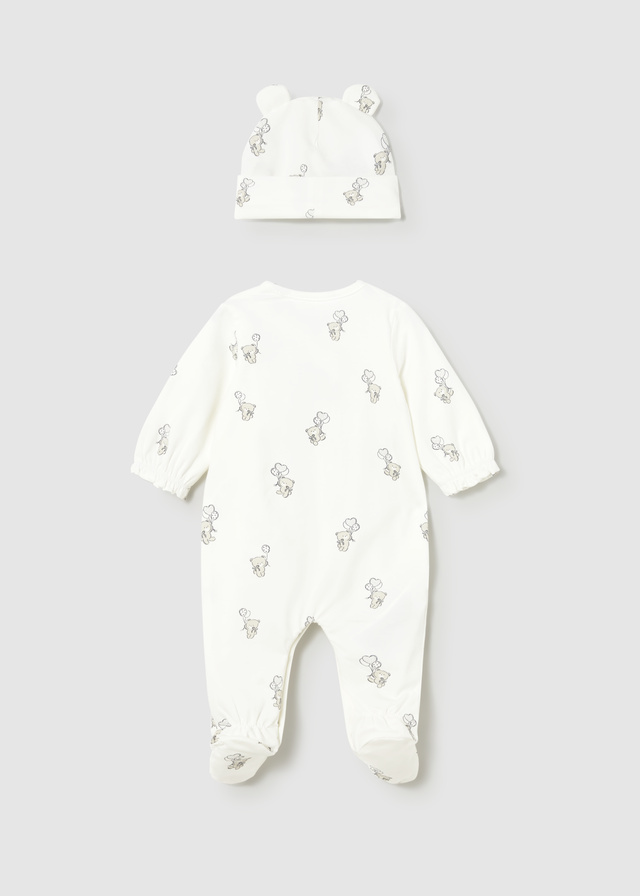 detail Dětský dívčí overal s potiskem a čepičkou MAYORAL